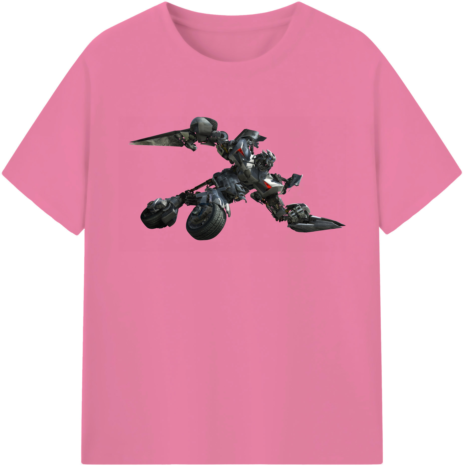 （画像用） Transformers トランスフォーマー 綿100％半袖Tシャツ（フロントプリント）